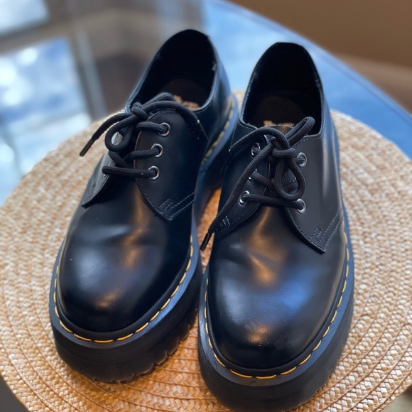 Dr. Martens Shoes - Dr. Martens 1461 Oxford leather Platforms
